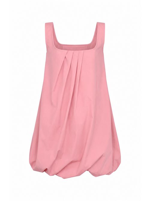 Abito a palloncino in popeline Rosa Alpha Studio | AD-6463O2015